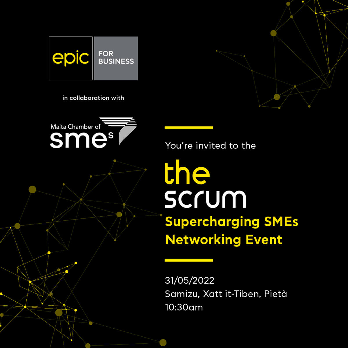 Epic for Business and Malta Chamber of SMEs partner up to help SMEs get future ready