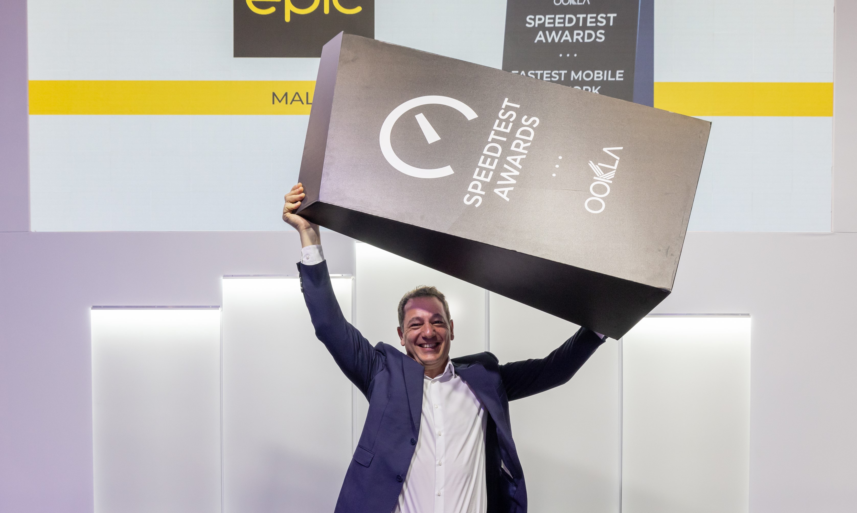 Epic picks up prestigious Ookla Speedtest Award at Mobile World Congress